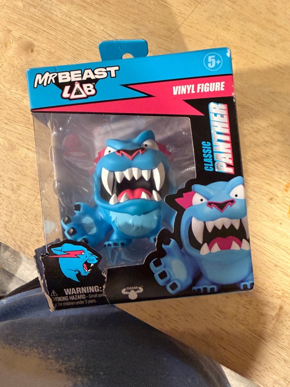 Classic Panther Blue Vinyl Figure - Kids Toys